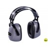 CASCO ANTIRUIDO DELTAPLUS CON OREJERAS AJUSTABLE EN ALTURA NORMA SNR 33 DB COLOR GRIS-NEGRO