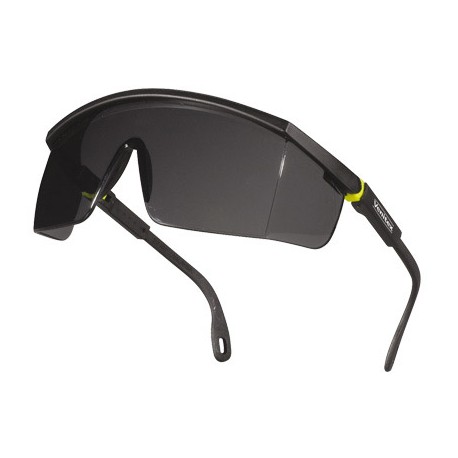 GAFAS DELTAPLUS DE PROTECCION POLICARBONATO MONOBLOQUE AHUMADO COLOR GRIS-AMARILLA UV400