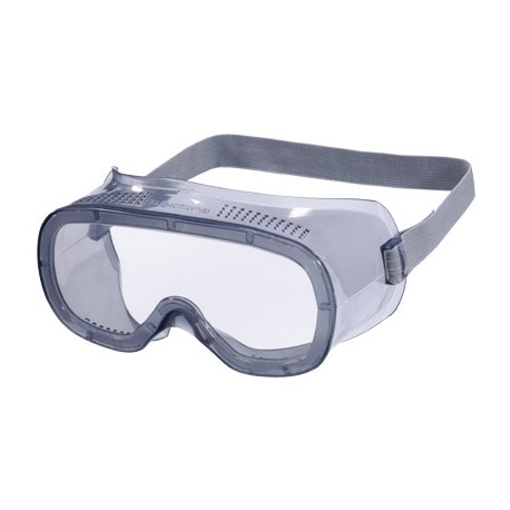 GAFAS DE PROTECCION DELTAPLUS PANORAMICAS MONTURA FLEXIBLE DE PVC VENTILACION DIRECTA TALLA AJUSTABL