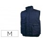 CHALECO DELTAPLUS MULTIBOLSILLOS CON CREMALLERA CINTURA ELASTICA PROTEGE RIÑONES COLOR AZUL TALLA M