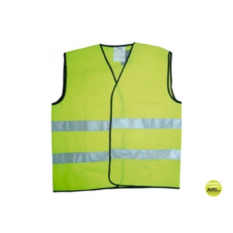 CHALECO FARU REFLECTANTE POLIPROPILENO DE ALTA VISIBILIDAD COLOR AMARILLO FLUORESCENTE