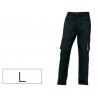 PANTALON DE TRABAJO DELTAPLUS CON FORRO EN FRANELA CON 8 BOLSILLOS COLOR AZUL MARINO TALLA L