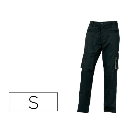 PANTALON DE TRABAJO DELTAPLUS CON FORRO EN FRANELA CON 8 BOLSILLOS COLOR AZUL MARINO TALLA S