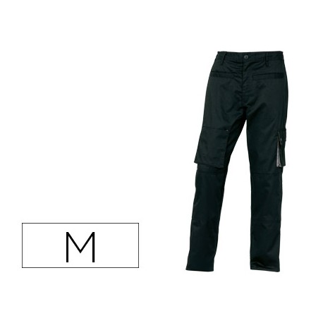 PANTALON DE TRABAJO DELTAPLUS CON FORRO EN FRANELA CON 8 BOLSILLOS COLOR AZUL MARINO TALLA M