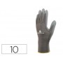 GUANTE DELTAPLUS POLIESTER ANTIDESLIZANTE LAVABLE ESPECIAL PARA MANIPULACION Y MANUTENCION GRIS TALL