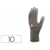 GUANTE DELTAPLUS POLIESTER ANTIDESLIZANTE LAVABLE ESPECIAL PARA MANIPULACION Y MANUTENCION GRIS TALL