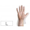 GUANTES GLOVE DESECHABLE POLIETILENO CAJA DE 100 UNIDADES TALLA L