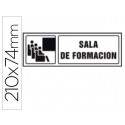 PICTOGRAMA SYSSA SEÑAL DE SALA DE REUNIONES EN PVC 210X74 MM