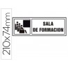PICTOGRAMA SYSSA SEÑAL DE SALA DE REUNIONES EN PVC 210X74 MM