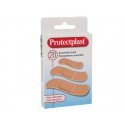TIRA PROTECTORA PROTECPLAST FLEXIBLES PARA HERIDAS Y CORTES PACK DE 20 UNIDADES TRES TAMAÑOS SURTIDO
