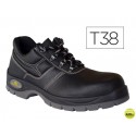 ZAPATOS DE SEGURIDAD DELTAPLUS DE PIEL CRUPON GRABADA CON FORRO ABSORBENTE Y PLANTILLA DE LATEX COLO