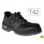 ZAPATOS DE SEGURIDAD DELTAPLUS DE PIEL CRUPON GRABADA CON FORRO ABSORBENTE Y PLANTILLA DE LATEX COLO