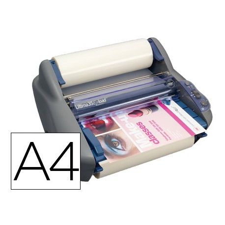 PLASTIFICADORA GBC ULTIMA 35 EZLOAD DE BOBINAS PARA AMBITO EDUCATIVO Y OFICINAS