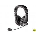 AURICULAR TRUST QUASAR CON MICROFONO INCORPORADO LONGITUD CABLE 1,8M CONECTOR JACK