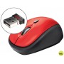 RATON TRUST OPTICO 1600 DPI INALAMBRICO NANO RECEPTOR USB 2,4 GHZ ROJO