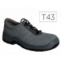 ZAPATOS FARU DE SEGURIDAD CON PUNTERA DE ACERO COLOR GRIS TALLA 43