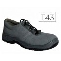 ZAPATOS FARU DE SEGURIDAD CON PUNTERA DE ACERO COLOR GRIS TALLA 43