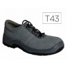 ZAPATOS FARU DE SEGURIDAD CON PUNTERA DE ACERO COLOR GRIS TALLA 43
