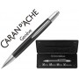 PORTAMINAS CARAN D'ACHE ALCHEMIX 0,7 MM CUERPO CAUCHO ADORNOS CROMADOS BRILLANTES CON ESTUCHE