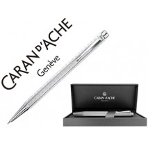 PORTAMINAS CARAN D'ACHE ECRIDOR CHEVRON PLACADO PALADIO 0,5 MM CON ESTUCHE