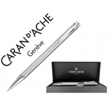 PORTAMINAS CARAN D'ACHE ECRIDOR RETRO PLACADO PALADIO 0,5 MM CON ESTUCHE