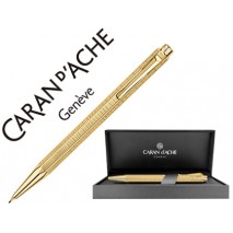 PORTAMINAS CARAN D'ACHE ECRIDOR LIGNES URBAINES PLACADO DORADO 0,5 MM CON ESTUCHE