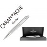 PORTAMINAS CARAN D'ACHE ECRIDOR XS CHEVRON PLACADO PALADIO CORTO 0,5 MM CON ESTUCHE