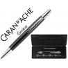 BOLIGRAFO CARAN D'ACHE ALCHEMIX CUERPO FIBRA DE CARBONO ADORNOS CROMADOS BRILLANTE CON ESTUCHE PUNTA