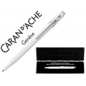 BOLIGRAFO CARAN D'ACHE 849 POP LINE BLANCO CON ESTUCHE PUNTA MEDIA