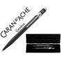 BOLIGRAFO CARAN D'ACHE 849 POP LINE NEGRO CON ESTUCHE PUNTA MEDIA