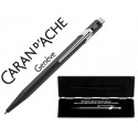 BOLIGRAFO CARAN D'ACHE 849 POP LINE NEGRO CON ESTUCHE PUNTA MEDIA
