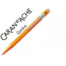 BOLIGRAFO CARAN D'ACHE 849 FLUO NARANJA PUNTA MEDIA