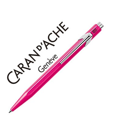BOLIGRAFO CARAN D'ACHE 849 FLUO VIOLETA PUNTA MEDIA