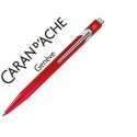 BOLIGRAFO CARAN D'ACHE 849 METALIZADO ROJO PUNTA MEDIA