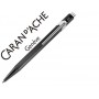 BOLIGRAFO CARAN D'ACHE 849 METALIZADO NEGRO PUNTA MEDIA