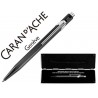 BOLIGRAFO CARAN D'ACHE 849 POP LINE METALIZADO NEGRO CON ESTUCHE PUNTA MEDIA
