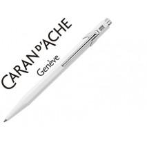 BOLIGRAFO CARAN D'ACHE 849 BLANCO PUNTA MEDIA