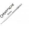 BOLIGRAFO CARAN D'ACHE 849 BLANCO PUNTA MEDIA