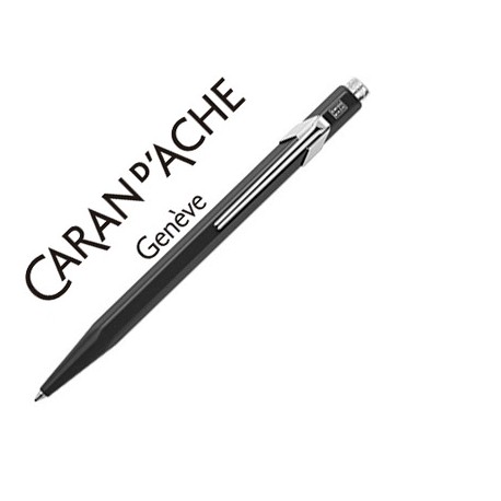 BOLIGRAFO CARAN D'ACHE 849 NEGRO PUNTA MEDIA