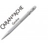 BOLIGRAFO CARAN D'ACHE 849 GRIS PUNTA MEDIA