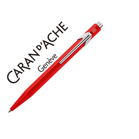 BOLIGRAFO CARAN D'ACHE 849 ROJO PUNTA MEDIA
