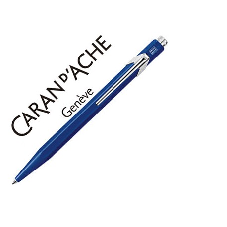 BOLIGRAFO CARAN D'ACHE 849 ZAFIRO AZUL PUNTA MEDIA