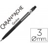 PORTAMINAS CARAN D'ACHE FIXPENCIL NEGRO CON CLIP 3 MM CON AFILADOR EN EL PULSADOR Y SUJECCION DE CAU