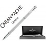 ROLLER CARAN D'ACHE ECRIDOR CHEVRON PLACADO PALADIO CON ESTUCHE PUNTA MEDIA