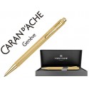 BOLIGRAFO CARAN D'ACHE ECRIDOR LIGNES URBAINES PLACADO DORADO CON ESTUCHE