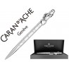 BOLIGRAFO CARAN D'ACHE ECRIDOR MADEMOISELLE PLACADO PALADIO CORAZON CON ESTUCHE PUNTA MEDIA