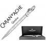 BOLIGRAFO CARAN D'ACHE ECRIDOR MADEMOISELLE PLACADO PALADIO CANDADO CON ESTUCHE PUNTA MEDIA