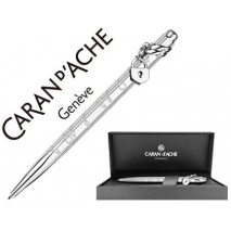 BOLIGRAFO CARAN D'ACHE ECRIDOR MADEMOISELLE PLACADO PALADIO CANDADO CON ESTUCHE PUNTA MEDIA