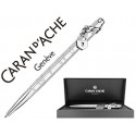 BOLIGRAFO CARAN D'ACHE ECRIDOR MADEMOISELLE PLACADO PALADIO CANDADO CON ESTUCHE PUNTA MEDIA