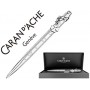 BOLIGRAFO CARAN D'ACHE ECRIDOR MADEMOISELLE PLACADO PALADIO TREBOL CON ESTUCHE PUNTA MEDIA